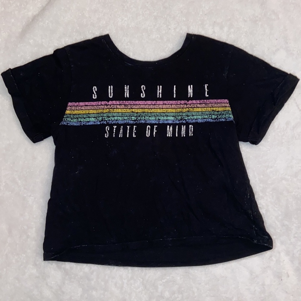 Vibe’N Graphic Cropped Tee